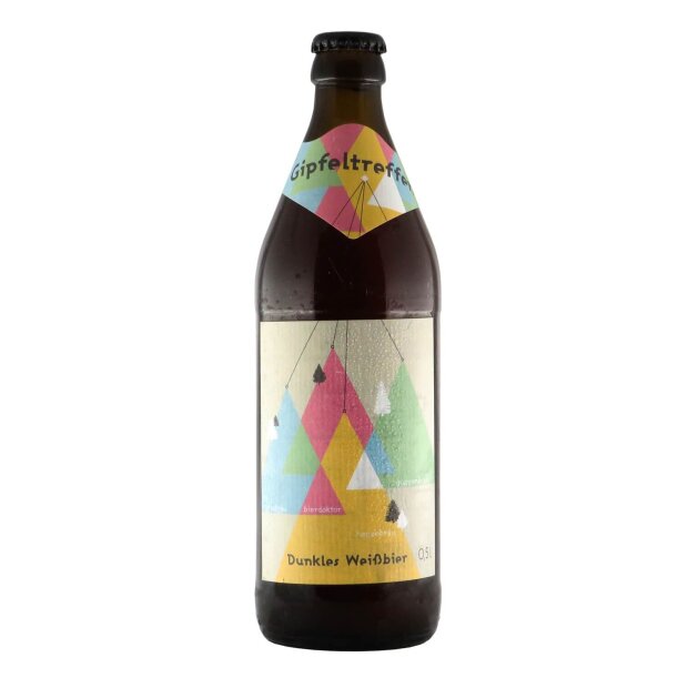 Hoppebräu x Orca Brau Gipfeltreffen Dunkles Weißbier 0,5l