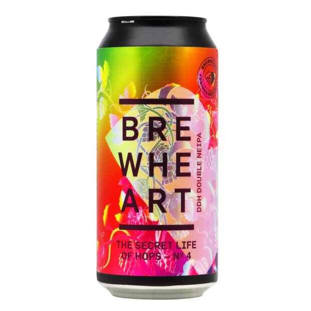 Brewheart The Secret Life Of Hops No.4 DDH Double NEIPA 0,44l