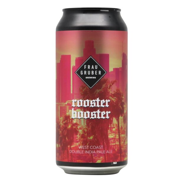 FrauGruber Rooster Booster WC Imperial IPA 0,44l