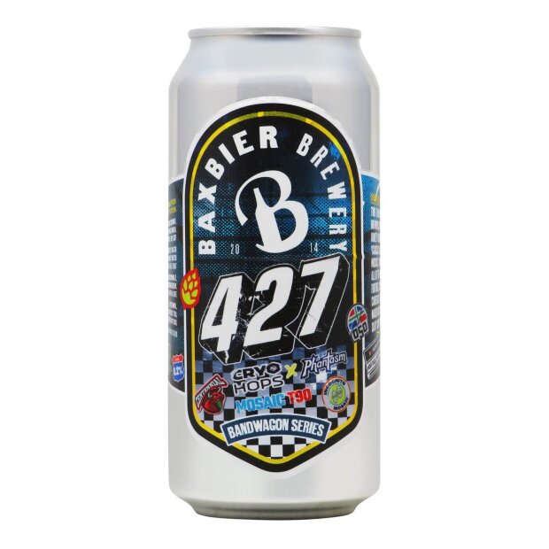 Baxbier Bandwagon 427 New England Double IPA 0,44l