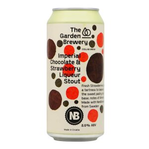 The Garden Brewery/Nerdbrewing Imp. Chocolate & Strawberry Liquer Stout 0,44l