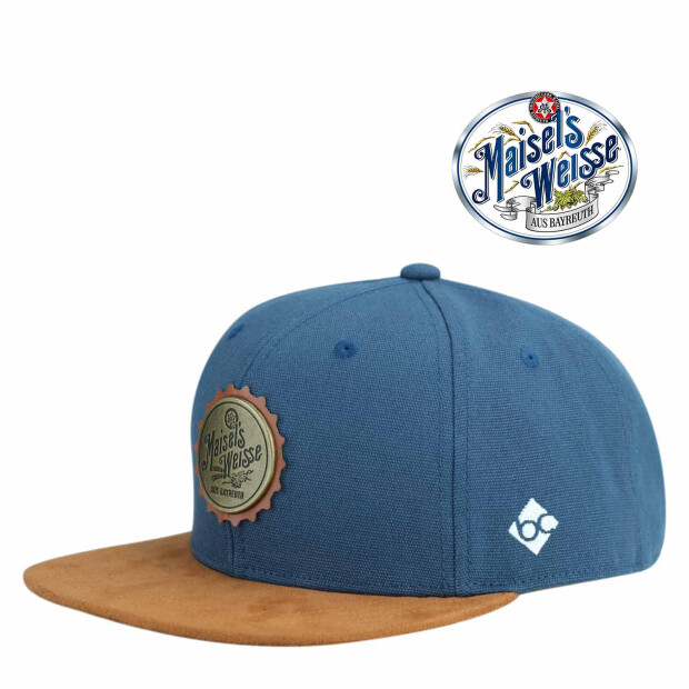 Bavarian Caps Snapback "Maisel ll" blau