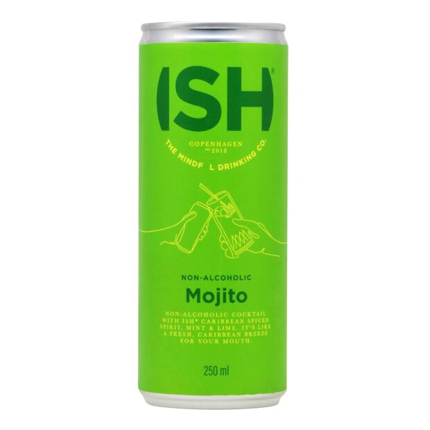 ISH Mojito Non-Alcoholic Cocktail 0,5% 0,25l