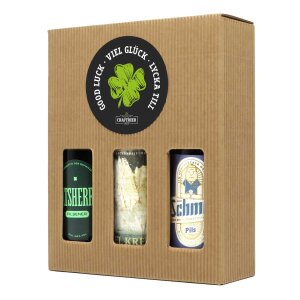 Silvester Geschenk "Prost Neujahr" 3x0,33l