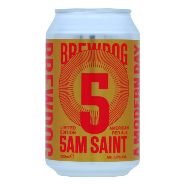 BrewDog 5AM Saint American Red Ale 0,33l