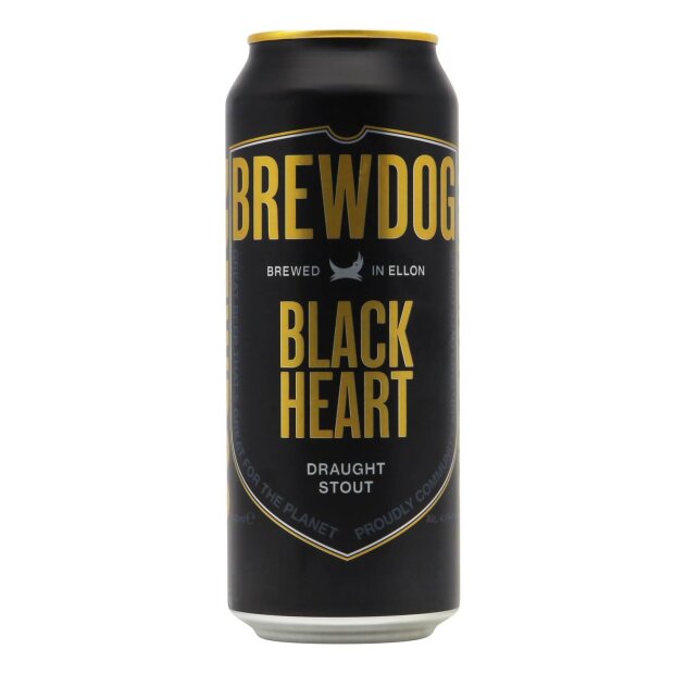 BrewDog Black Heart Draught Stout 0,44l