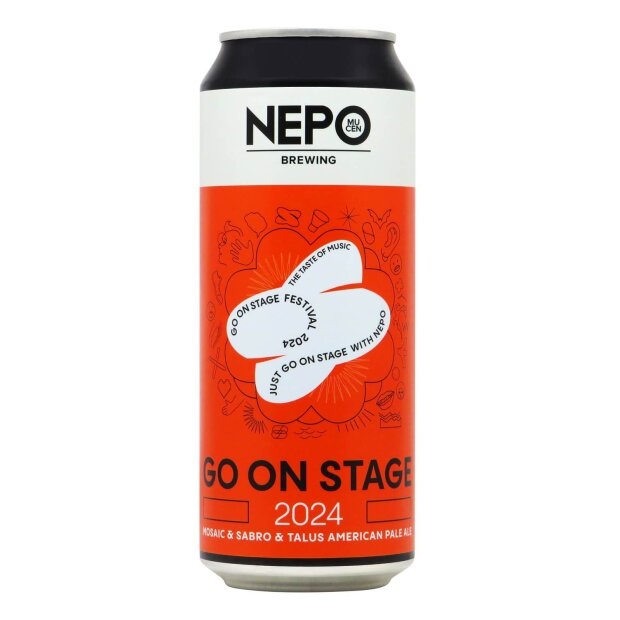 Nepomucen Go On Stage American Pale Ale 0,5l