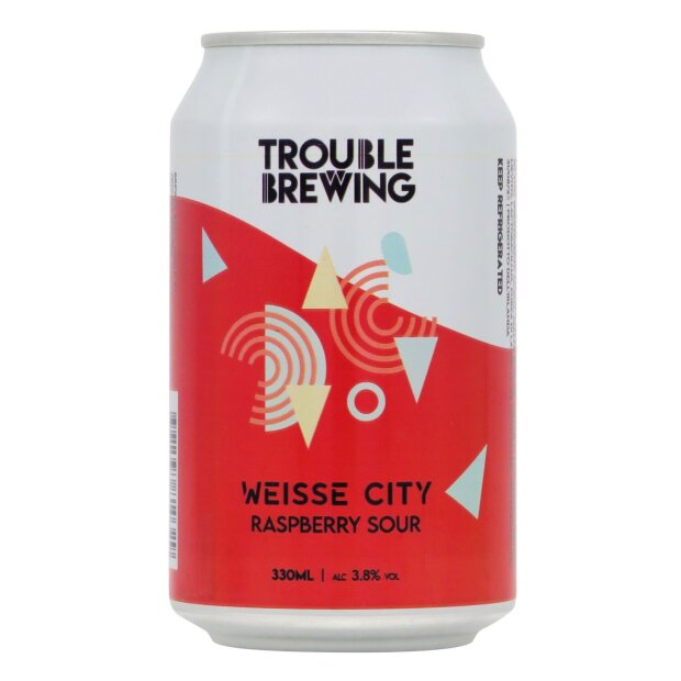 Trouble Brewing Weisse City Raspberry Sour 0,33l