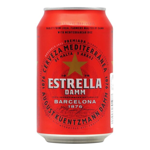 Estrella Damm Barcelona 0,33l