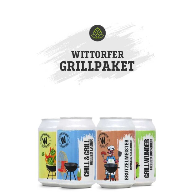Wittorfer Grillpaket Edition 2024 4x0,33l