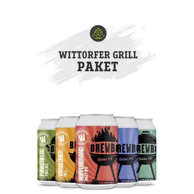 Wittorfer BREWBQ Grillpaket 5x0,33l