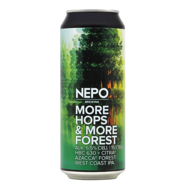Nepomucen More Hops & More Forest West Coast IPA 0,5l