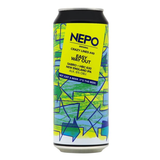 Nepomucen Crazy Lines #49 - Easy Way Out NEIPA 0,5l