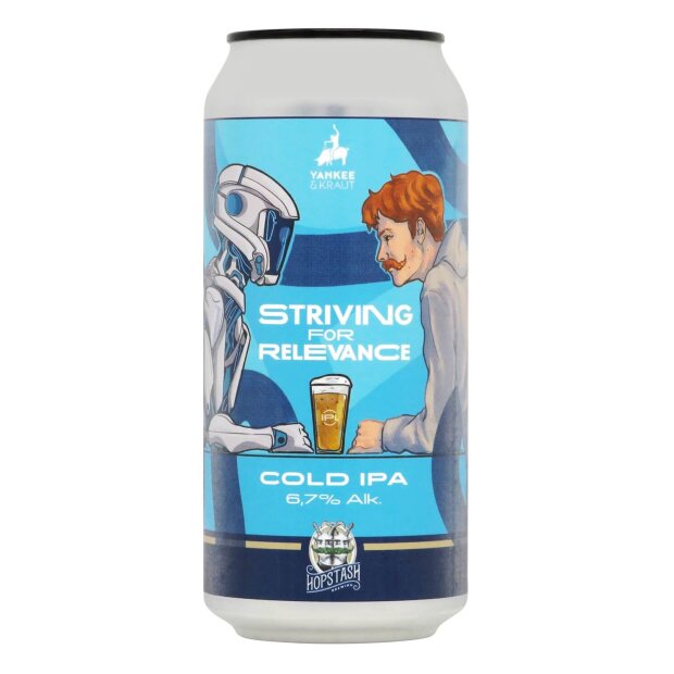 Yankee & Kraut Striving For Relevance Cold IPA 0,44l