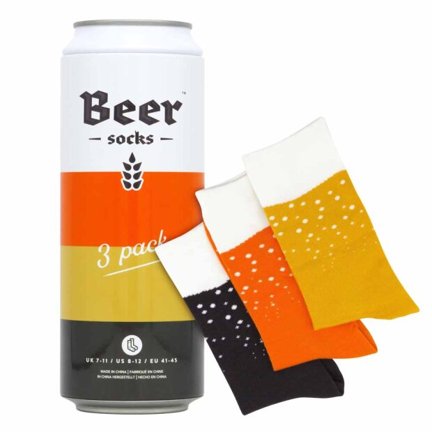 Beer Socks 3er Set Gr. 41/45