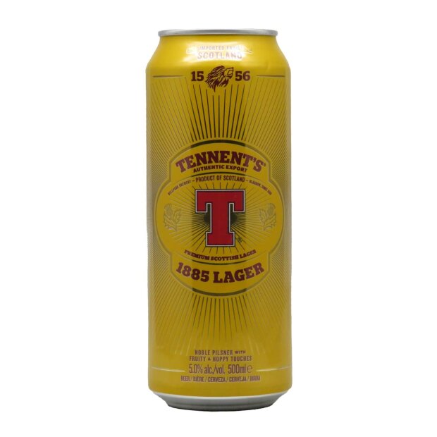 Tennents 1885 Lager 0,5l
