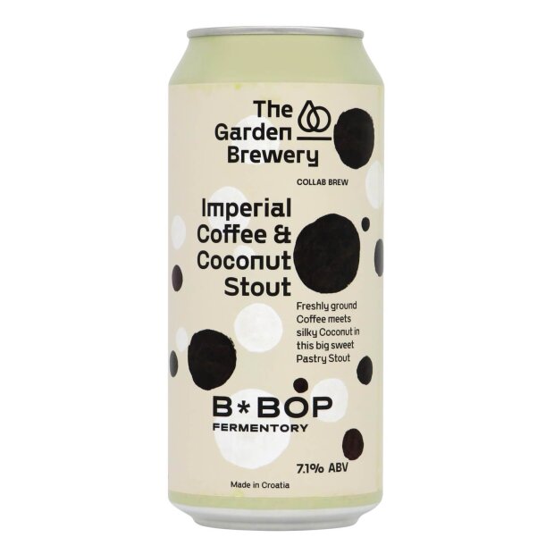 The Garden Brewery/BBOP Imperial Coffee & Coconut Stout 0,44l