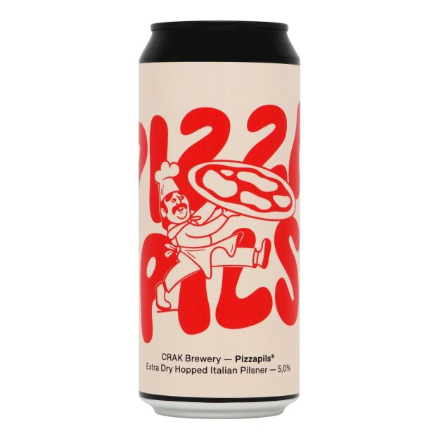 CRAK Pizza Pils DH Italian Pilsner 0,4l