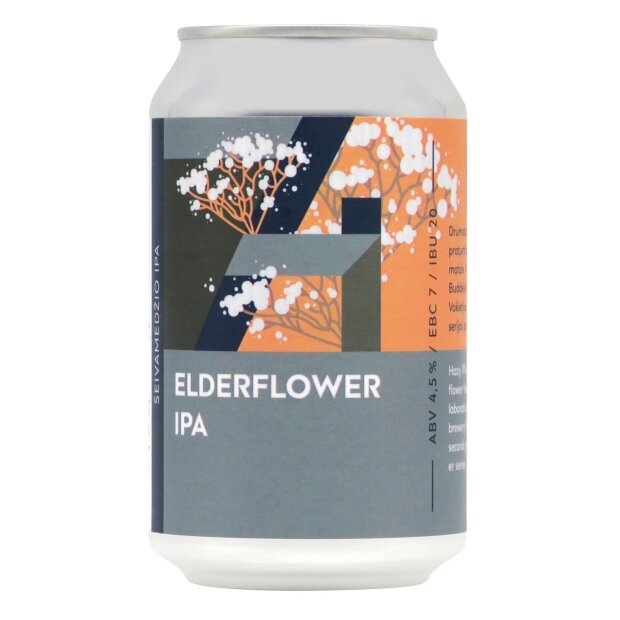 Buddelship x Sakiškės Elderflower IPA 0,33l