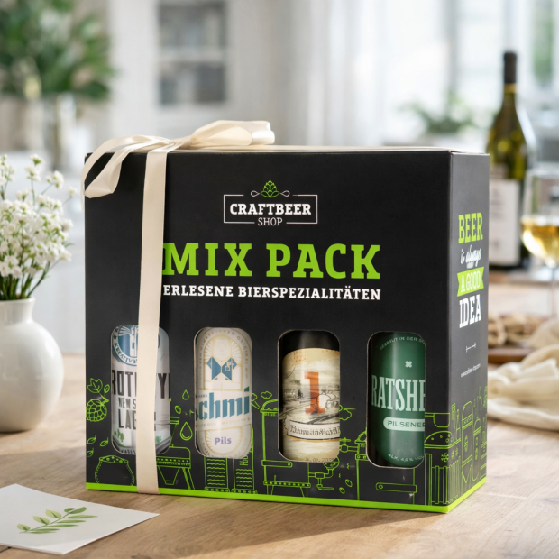 Pils & Lager Mix im Geschenkkarton 8x0,33l