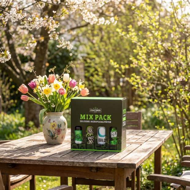 Frühlingsbier Mix im Geschenkkarton 8x0,33l
