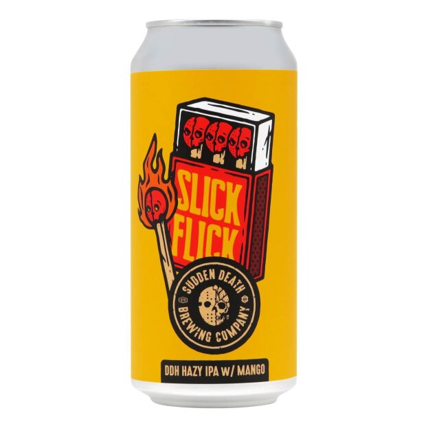 Sudden Death Slick Flick DDH Hazy IPA With Mango 0,44l