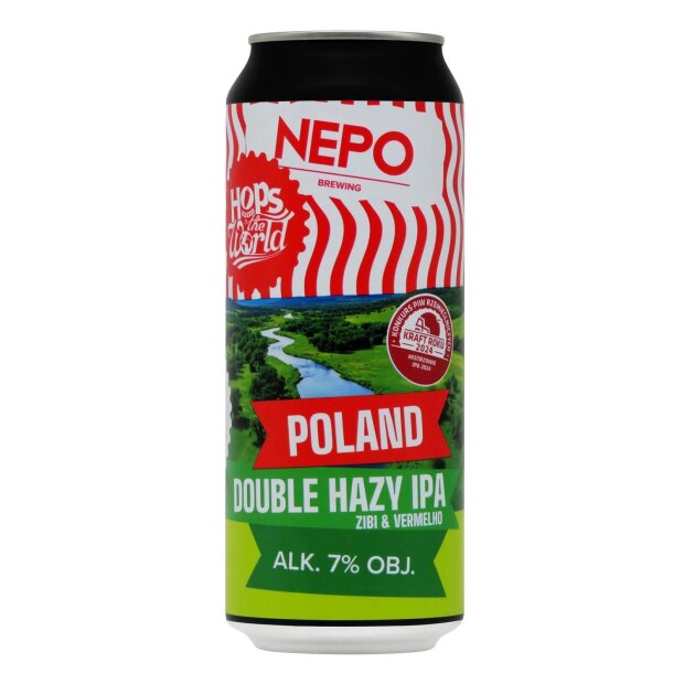 Nepomucen Hops Around the World: Poland Double Hazy IPA 0,5l