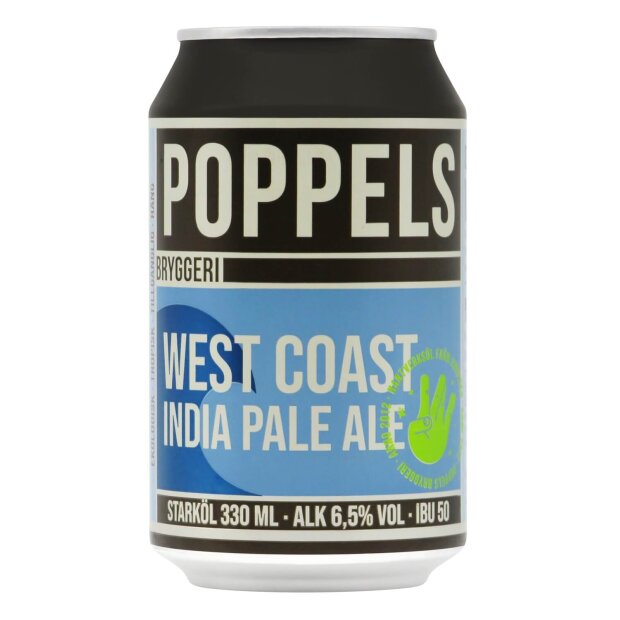 Poppels West Coast IPA 0,33l