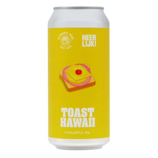 Schwarze Rose x Heerlijk Toast Hawaii Pineapple IPA 0,44l