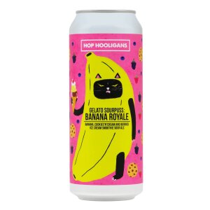Hop Hooligans Gelato Sourpuss: Banana Royale Ice Cream Sour Ale 0,5l