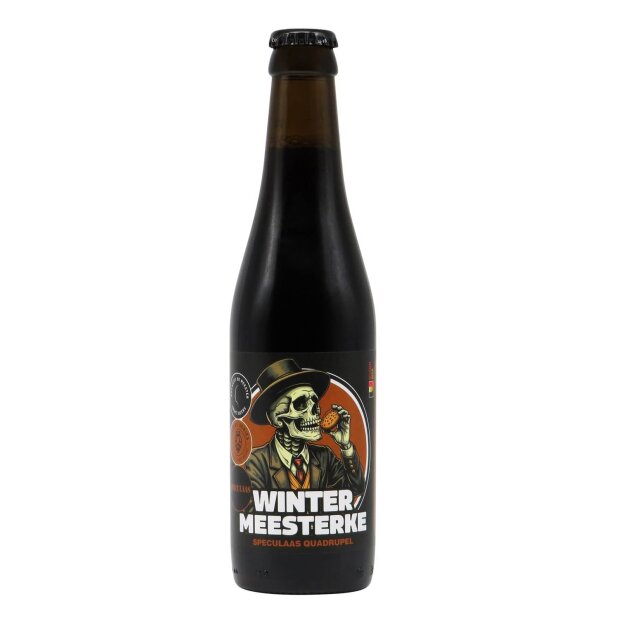 Meester Meesterke Winter #01 Speculaas Quadrupel 0,33l