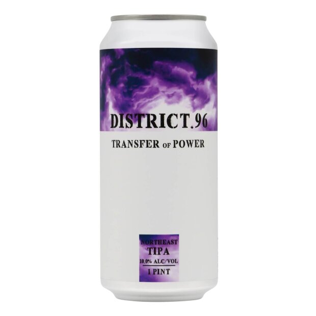 District 96 Transfer Of Power Triple New England IPA 0,473l