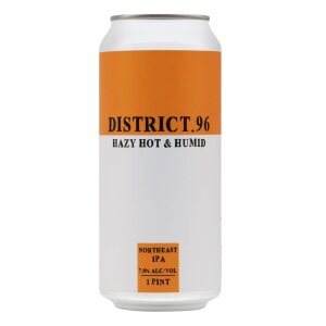 District 96 Hazy Hot & Humid New England IPA 0,473l