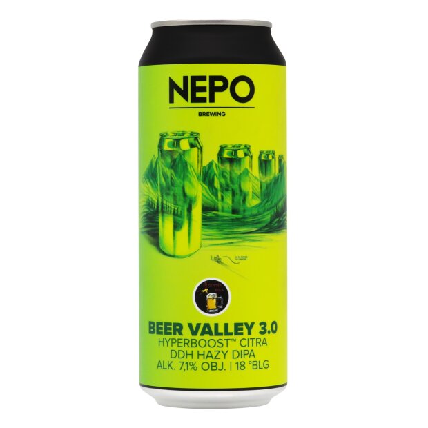 Nepomucen Beer Valley 3.0 DDH Hazy DIPA 0,5l