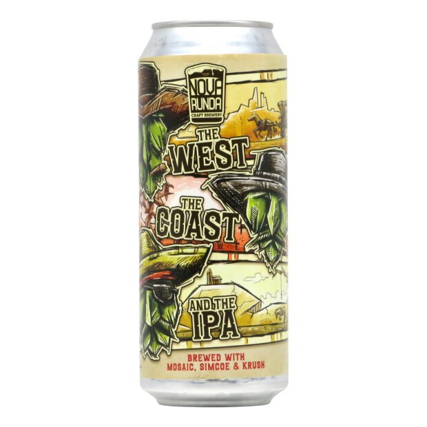 Nova Runda The West, The Coast And The IPA American IPA 0,5l