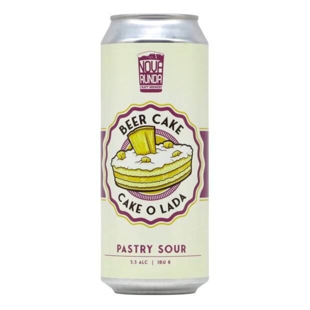 Nova Runda Beer Cake - Cake O Lada Pastry Sour 0,5l