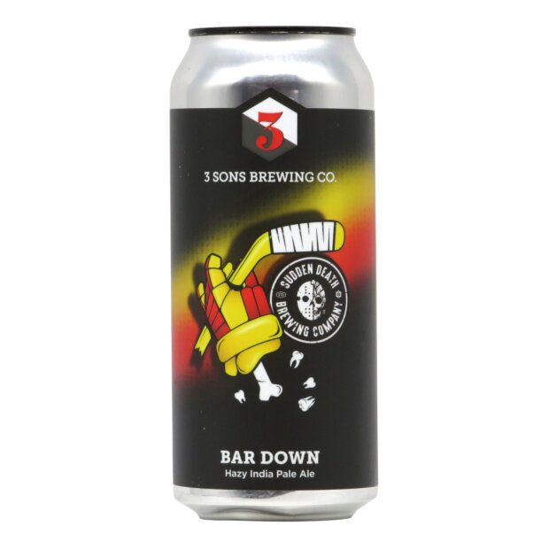 3 Sons/Sudden Death Bar Down Hazy German IPA 0,473l