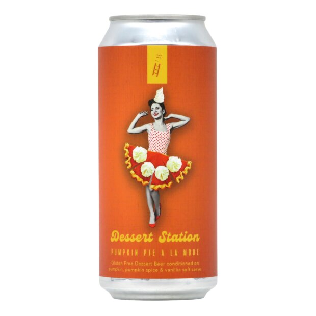 Corporate Ladder Dessert Station: Pumpkin Pie A La Mode  Gluten-Free Beer 0,473l