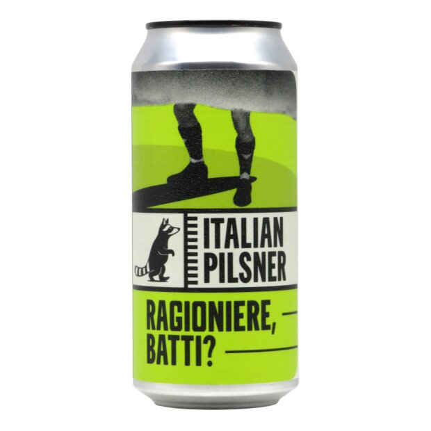 Wild Raccoon Ragioniere, Batti? Italian Pilsner 0,44l