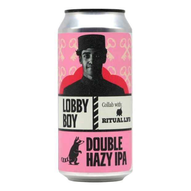 Wild Raccoon/Ritual Lab Lobby Boy Double Hazy IPA 0,44l