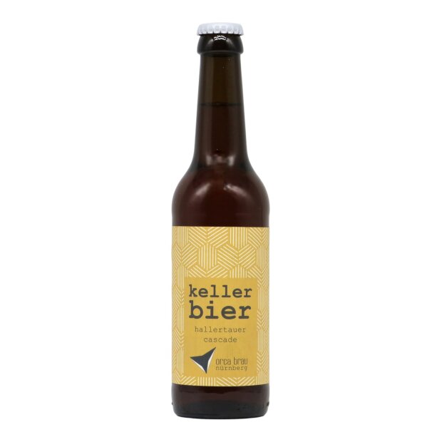Orca Brau Kellerbier Hallertauer Cascade 0,33l