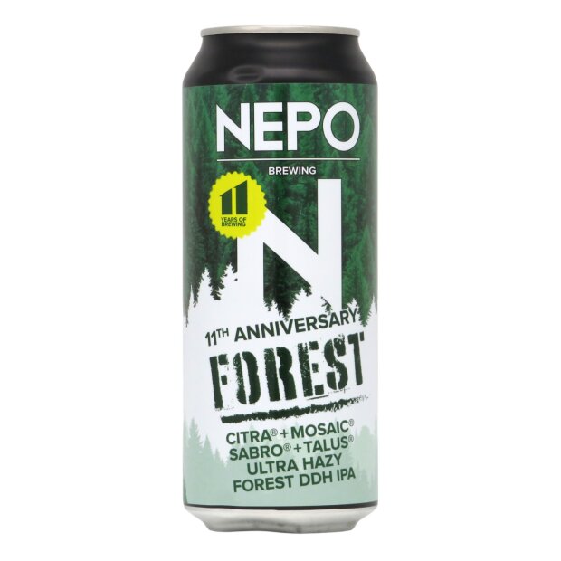 Nepomucen N - 11th Anniversary Forest Hazy Forest DDH IPA 0,5l