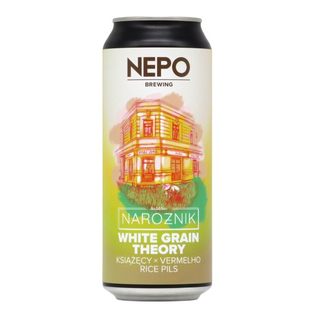 Nepomucen White Grain Theory Rice Pils 0,5l