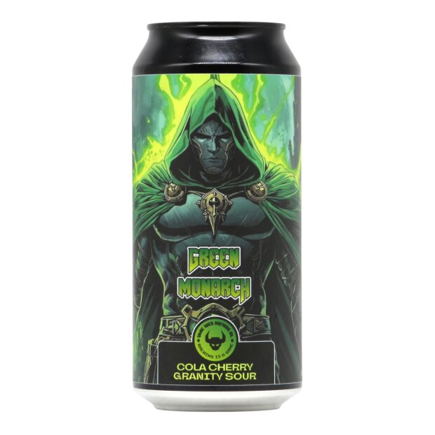 Game Over Green Monarch Cola Cherry Granity Sour 0,44l