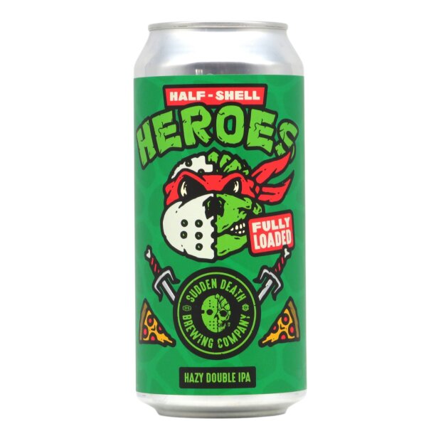 Sudden Death Half-Shell Heroes (Red Edition FULLY LOADED) Hazy DIPA 0,44l