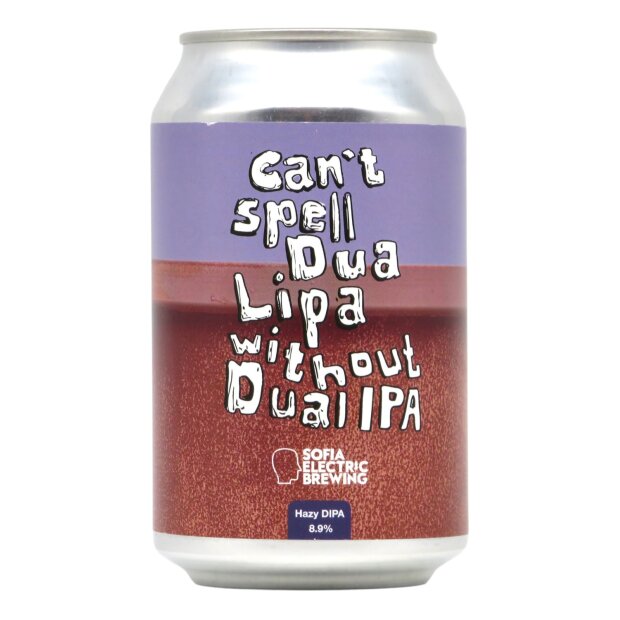 Sofia Electric Can’t Spell Dua Lipa Without Dual IPA DIPA 0,33l