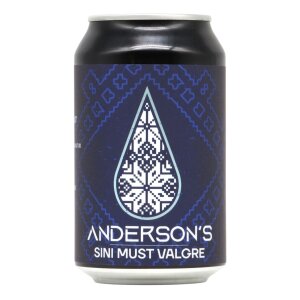Andersons Sini Must Valgre 2026 Milk Stout 0,33l