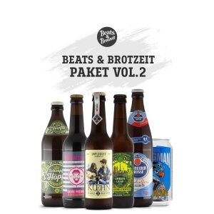 Beats & Brotzeit Bierpaket Vol.2