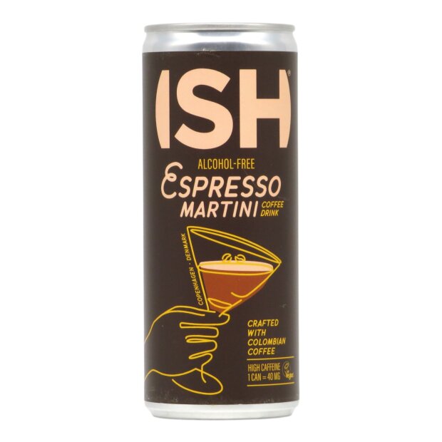 ISH Espresso Martini Alkoholfrei 0,25l