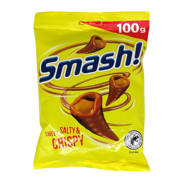 Smash! Maissnack mit Milchschokolade 100g